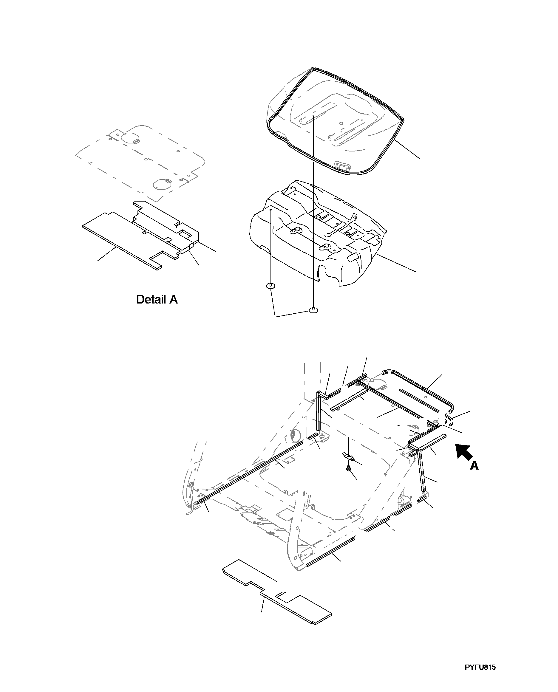 Губка 3FD-50-35140 KOMATSU