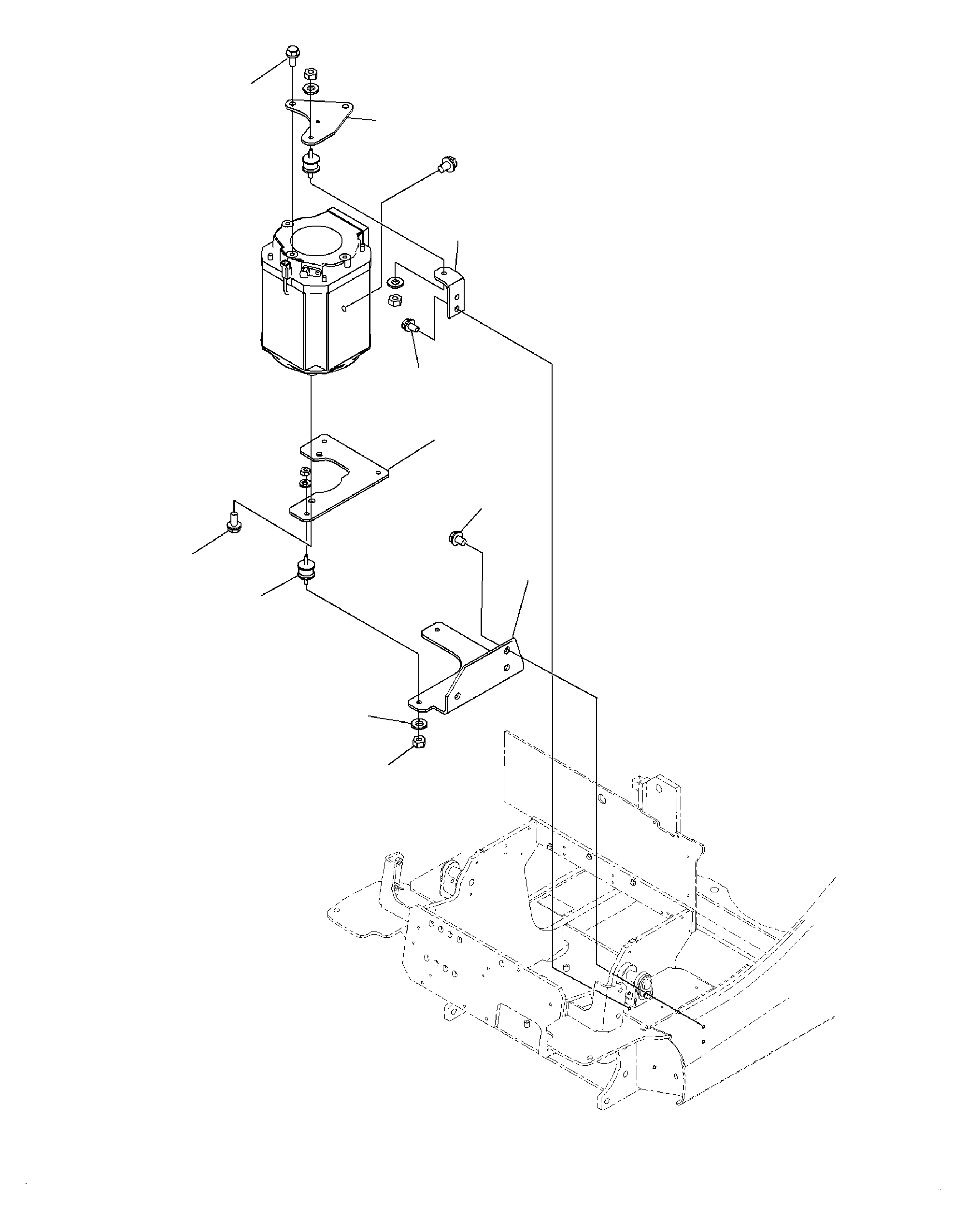 BRACKET 3BA-18-71540 KOMATSU