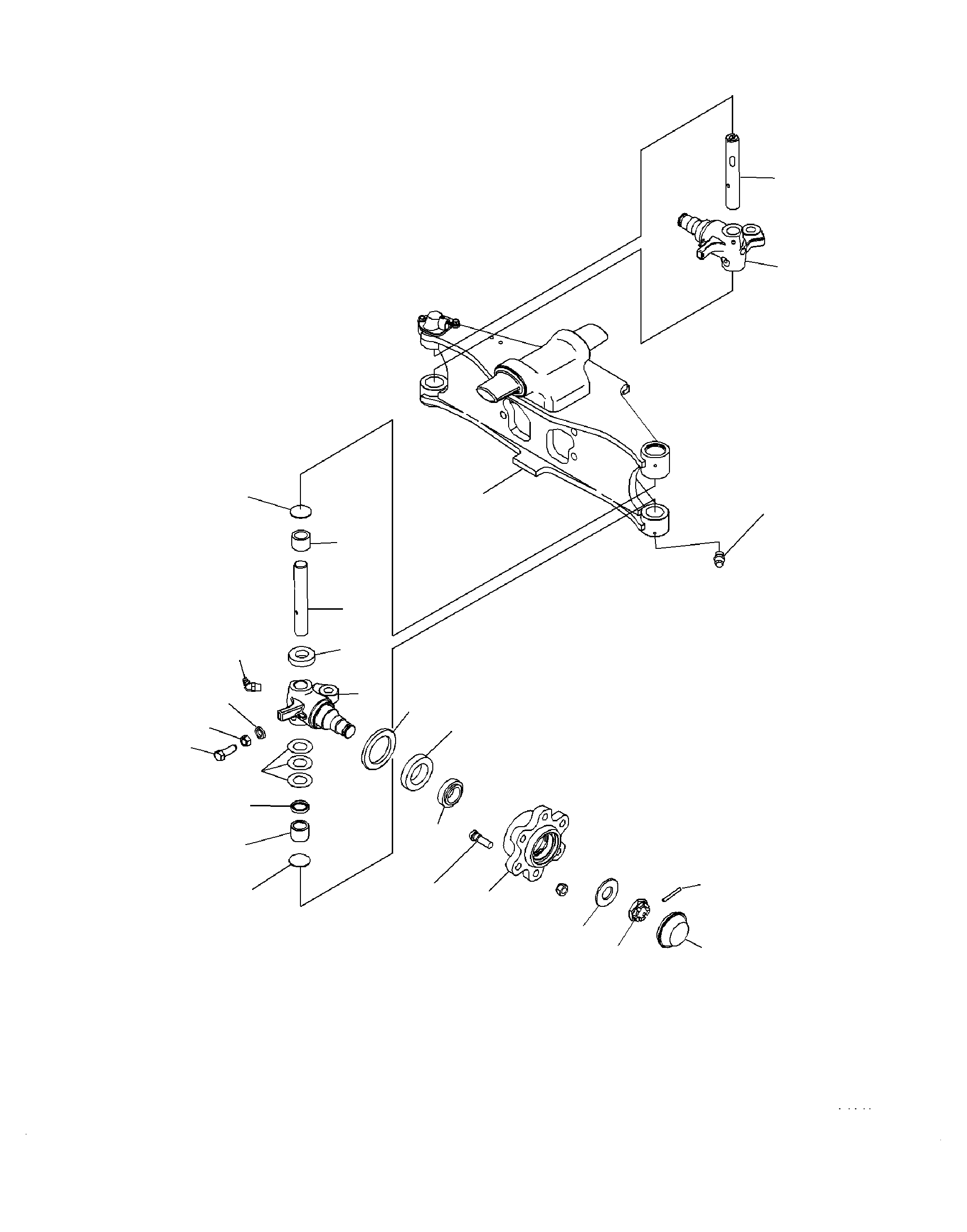 HUB 3BA-24-71210 KOMATSU