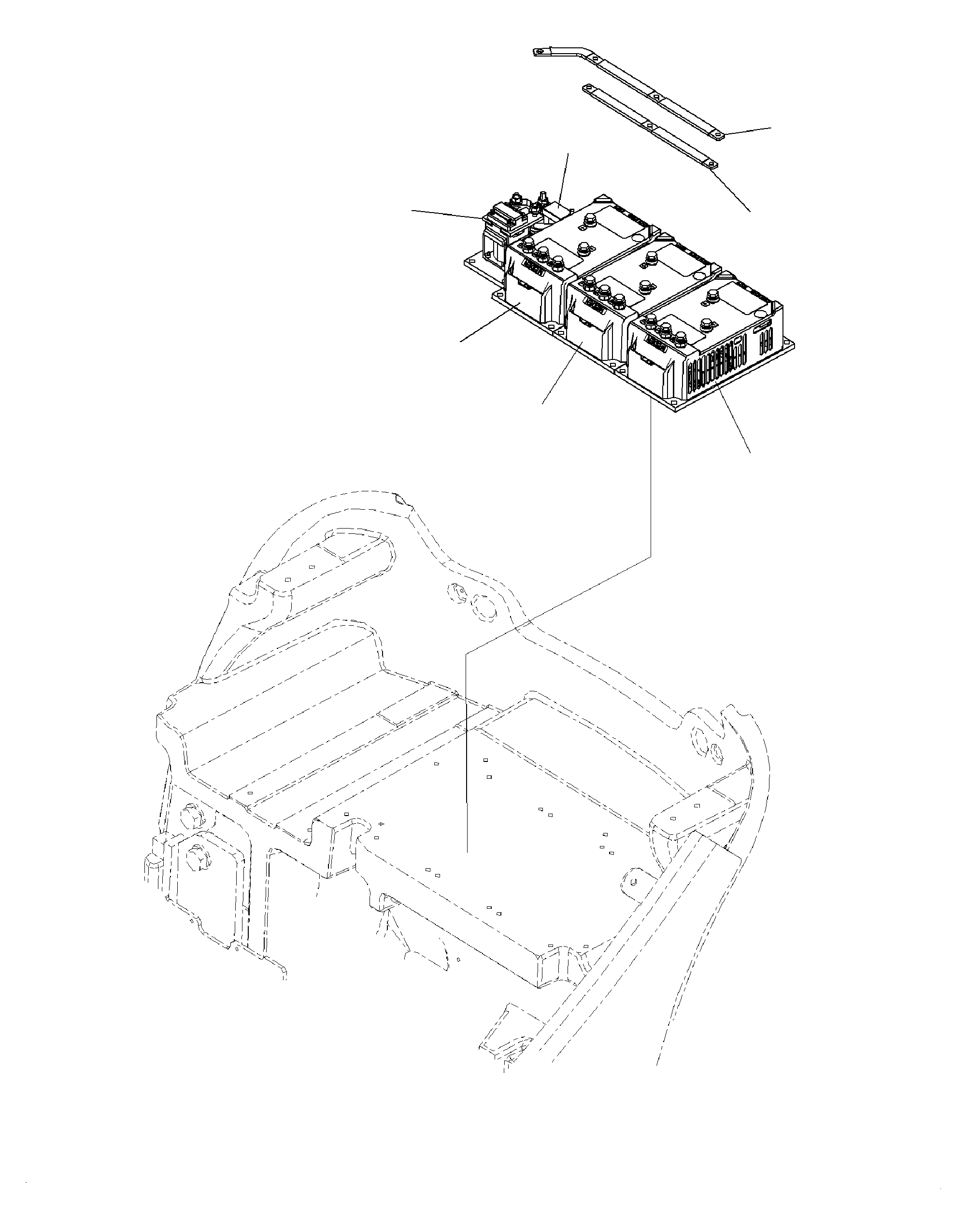 .INVERTER ASSY (PUMP RED) 3BA-47-74243 KOMATSU