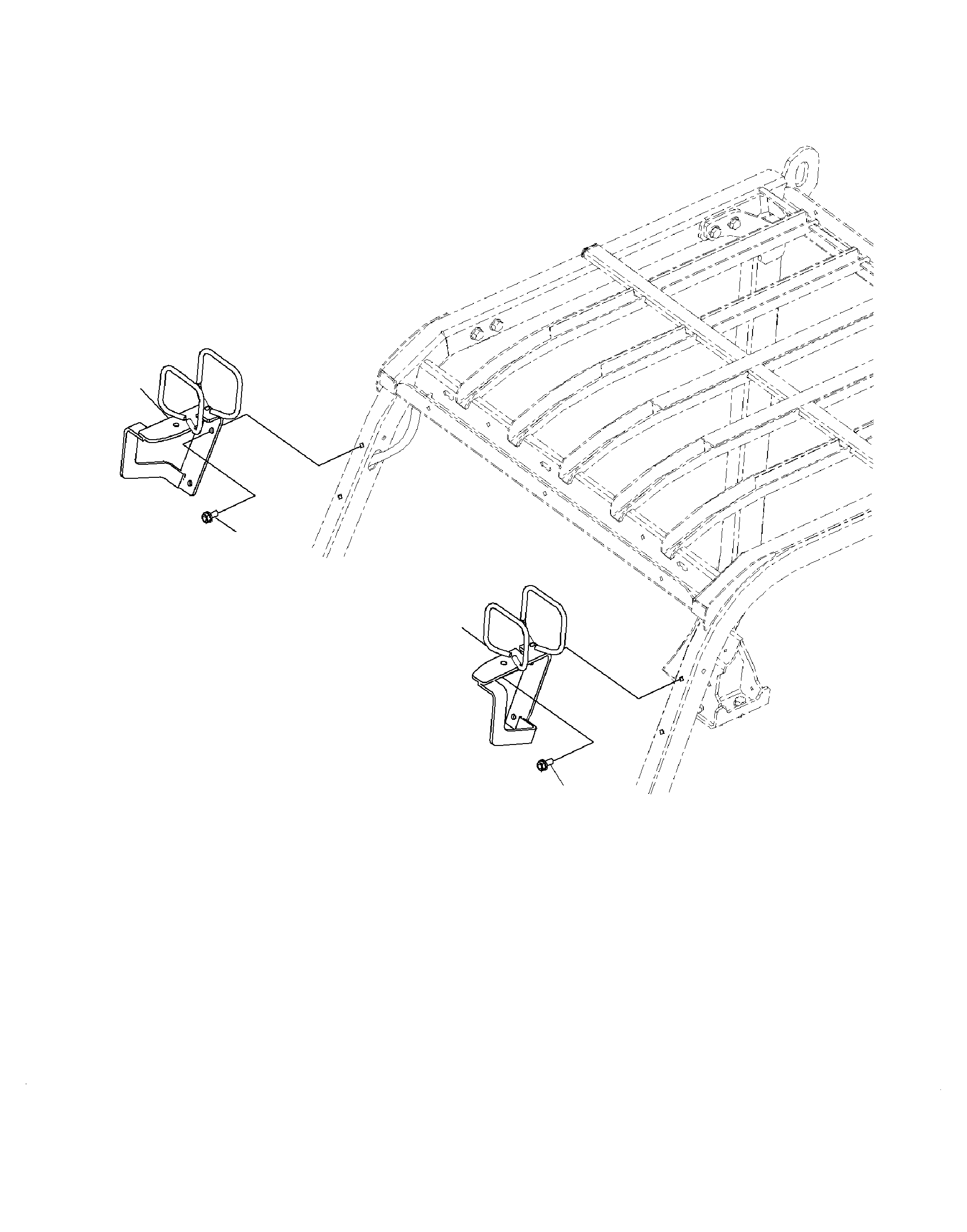 BRACKET (L.H.) (COLD) 3BA-51-72610XC KOMATSU