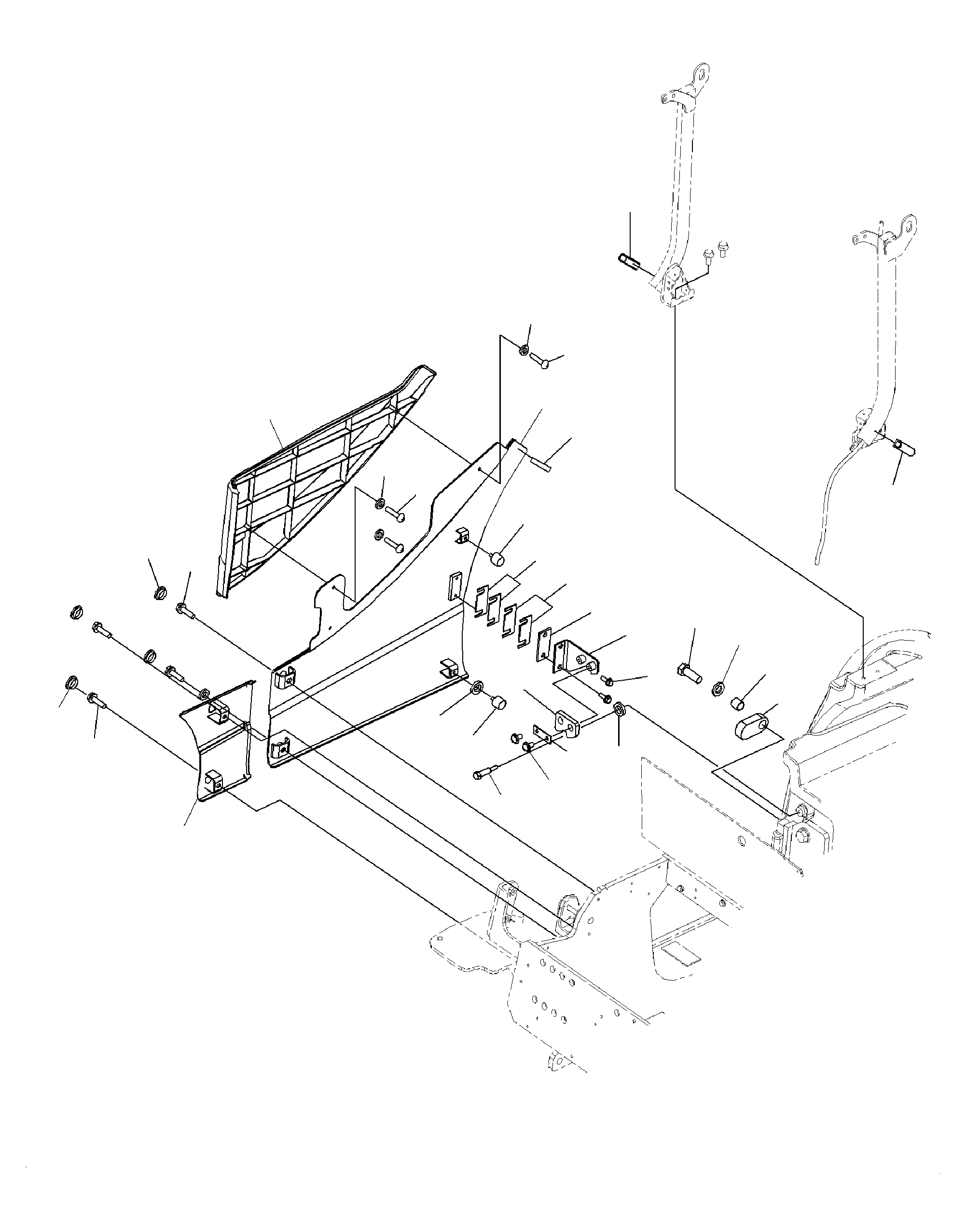 PLATE 3BA-50-71640 KOMATSU