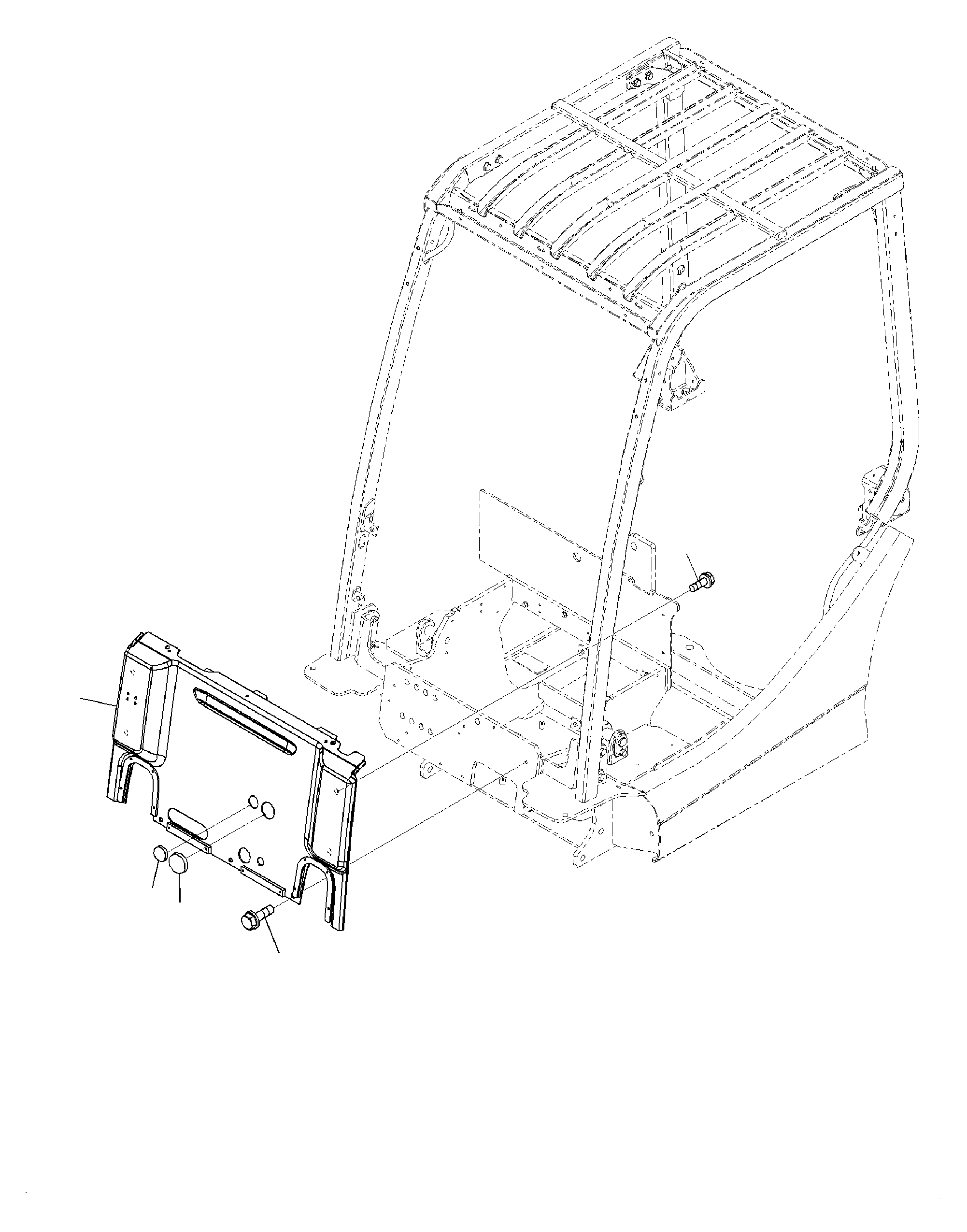 DASHBOARD 3BA-50-79261XC KOMATSU