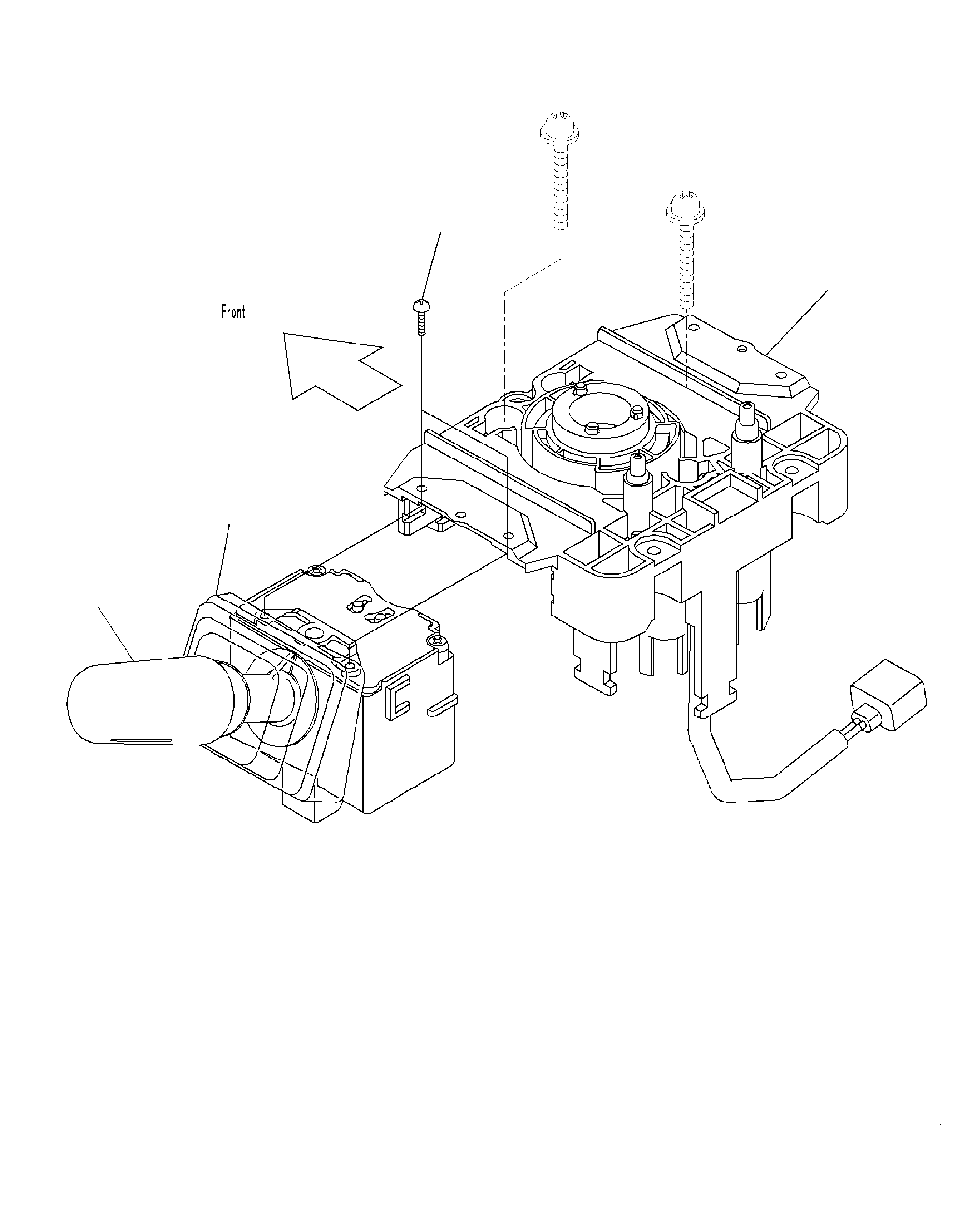 .SWITCH ASSY, LIGHTING 3BA-56-71540 KOMATSU