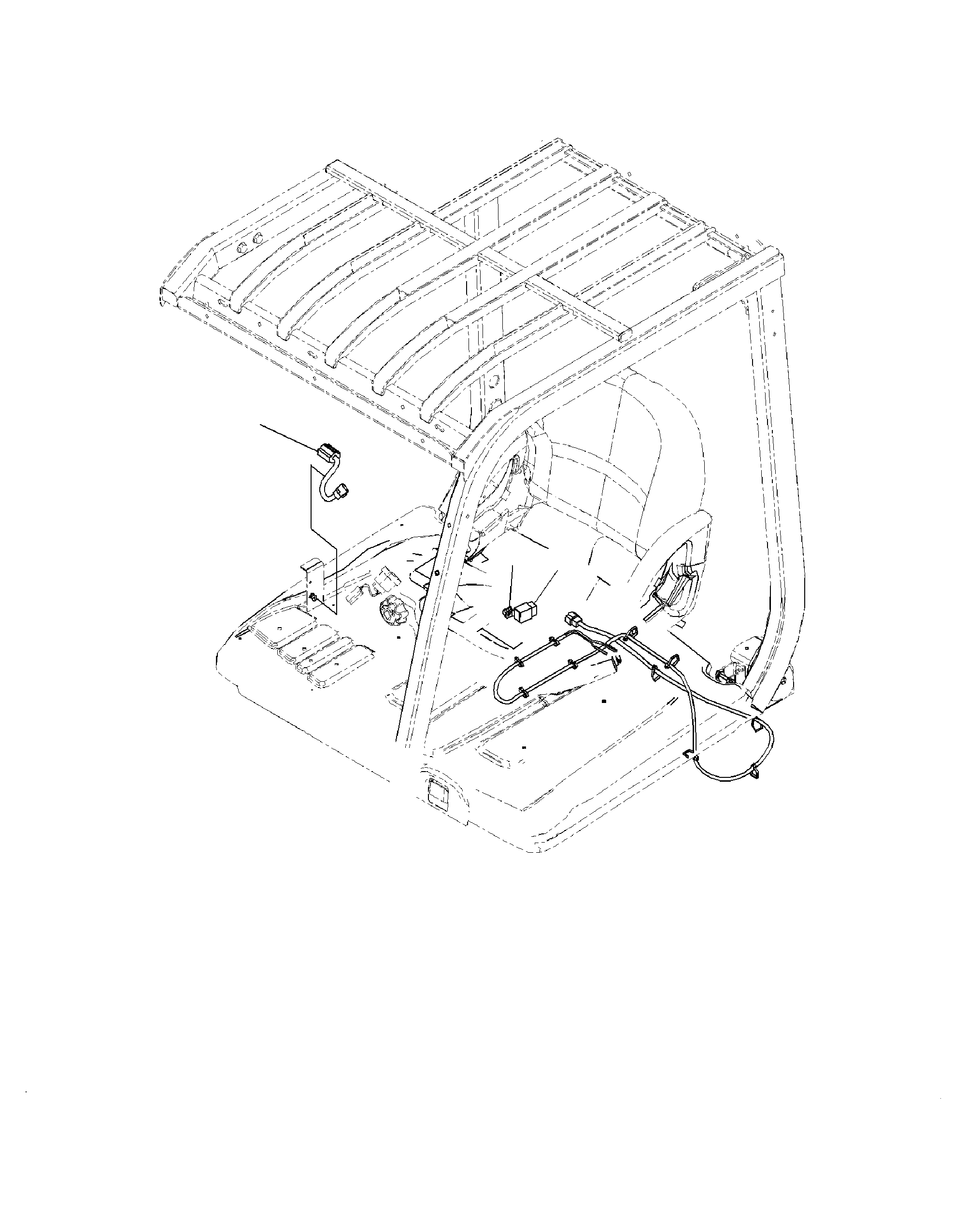 WIRE HARNESS 3BA-57-72411 KOMATSU