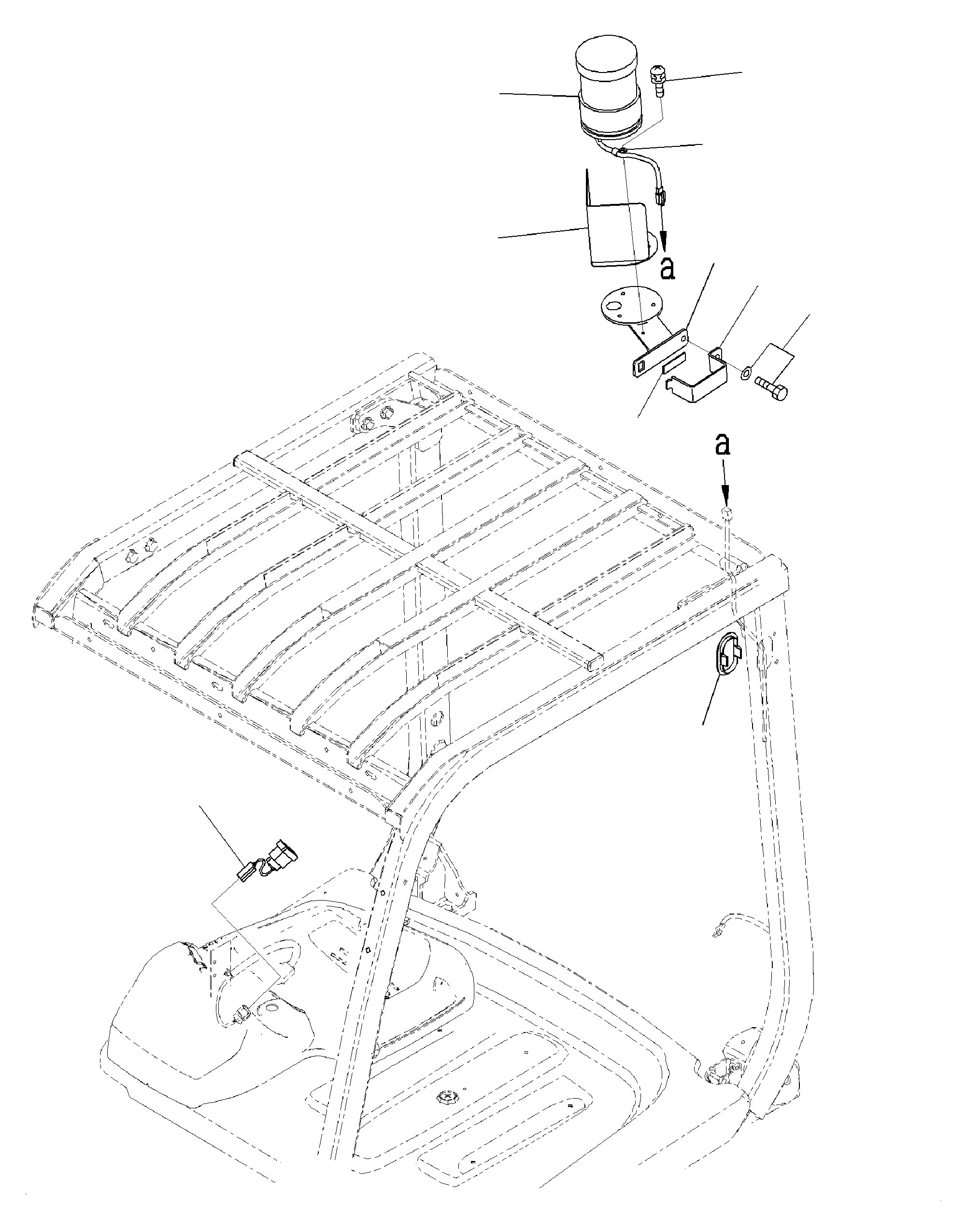 SWITCH ASSY 3BA-57-71121 KOMATSU