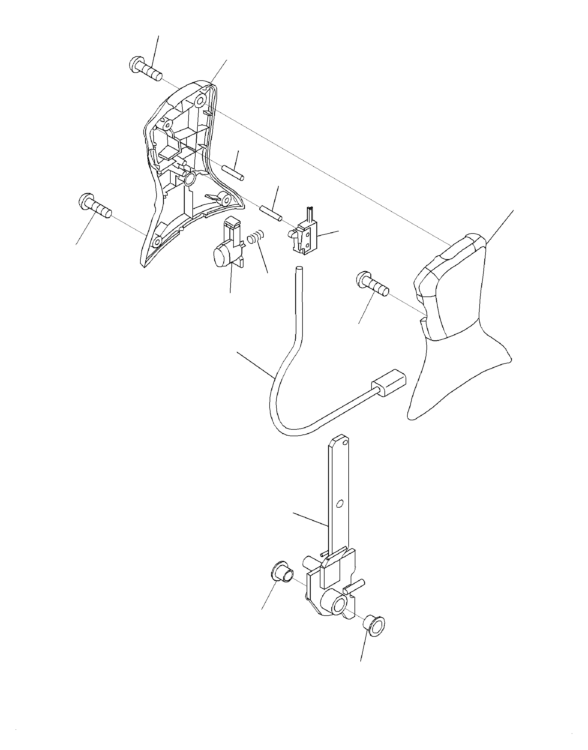 ..LEVER ASSY 30A-61-12580 KOMATSU