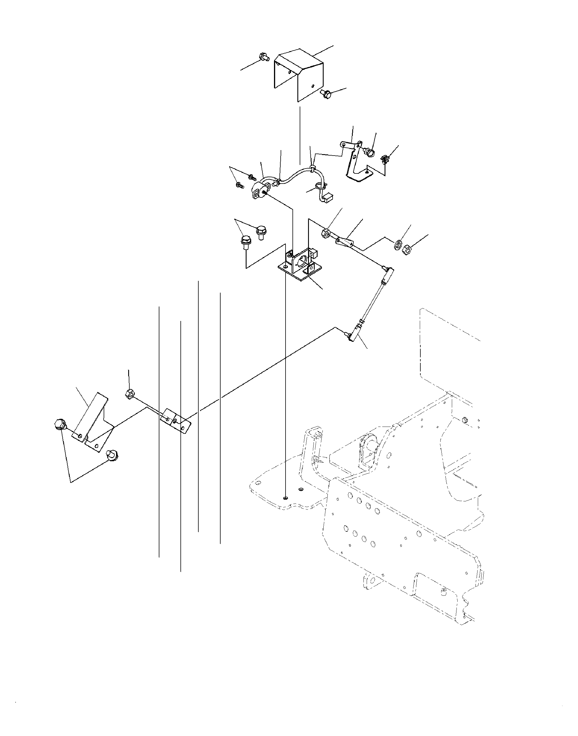 LEVER 3BA-57-73231 KOMATSU
