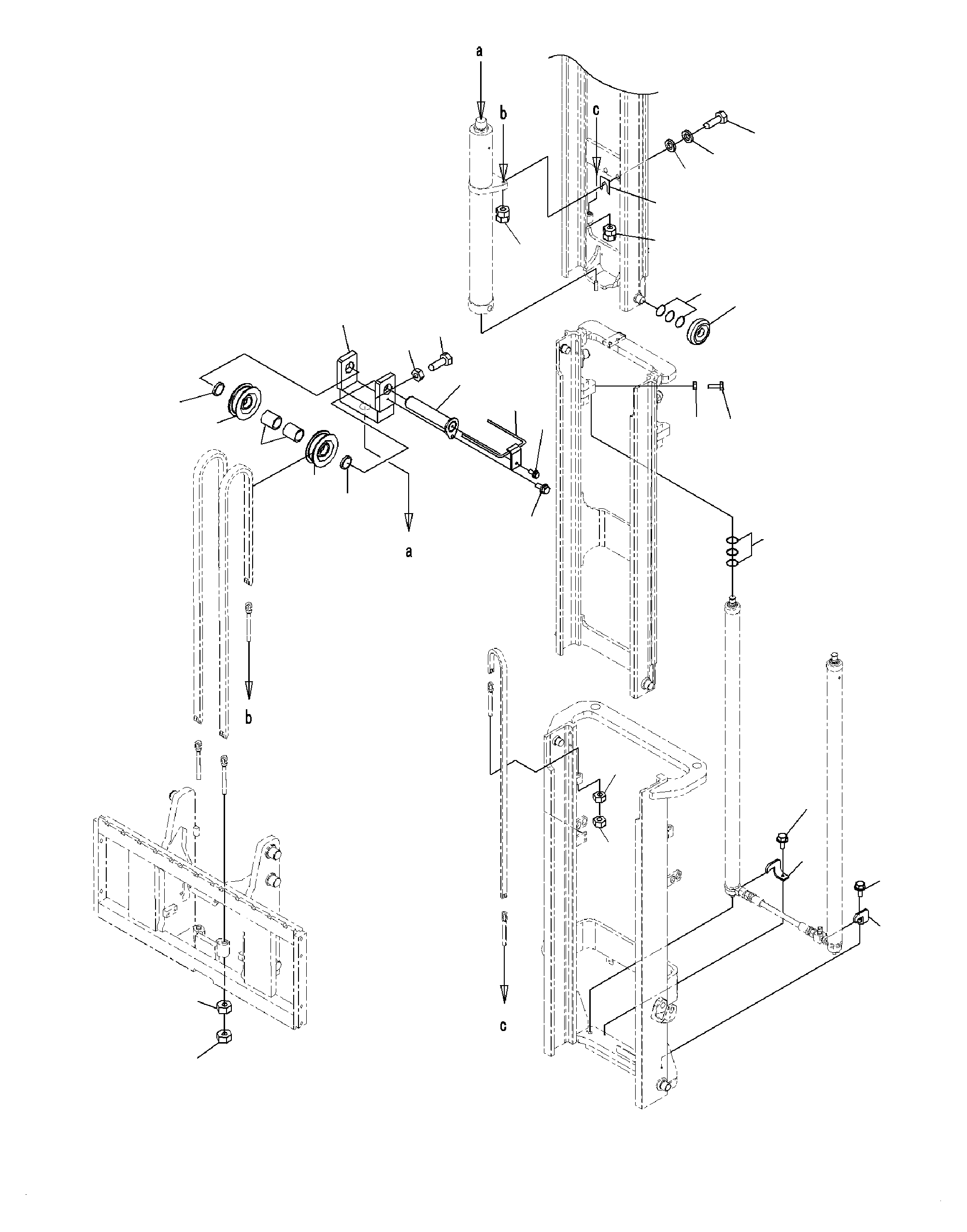 BRACKET (L.H.) 3EB-84-51390 KOMATSU