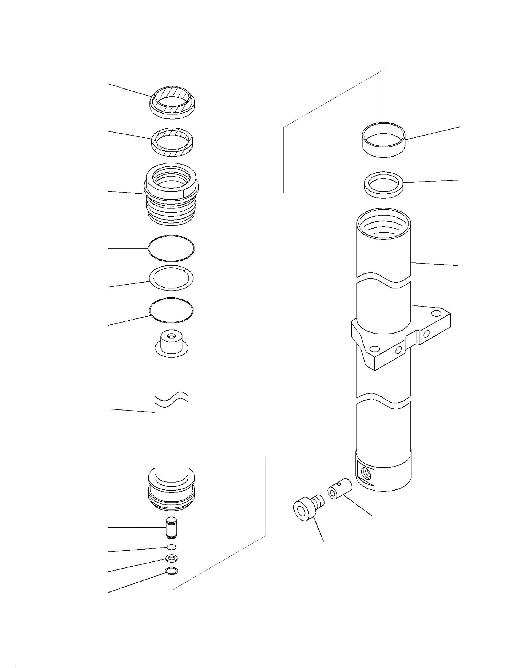 .CYLINDER (5.0M) HJLK-833501A KOMATSU