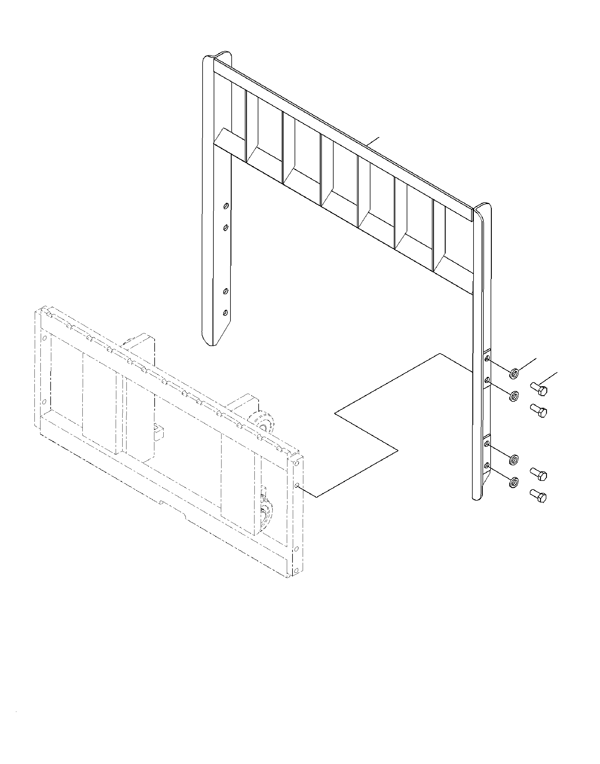 GUARD, 38 IN. X 51 IN. (970MM X 1300MM) 37A-7A4-5170UE KOMATSU