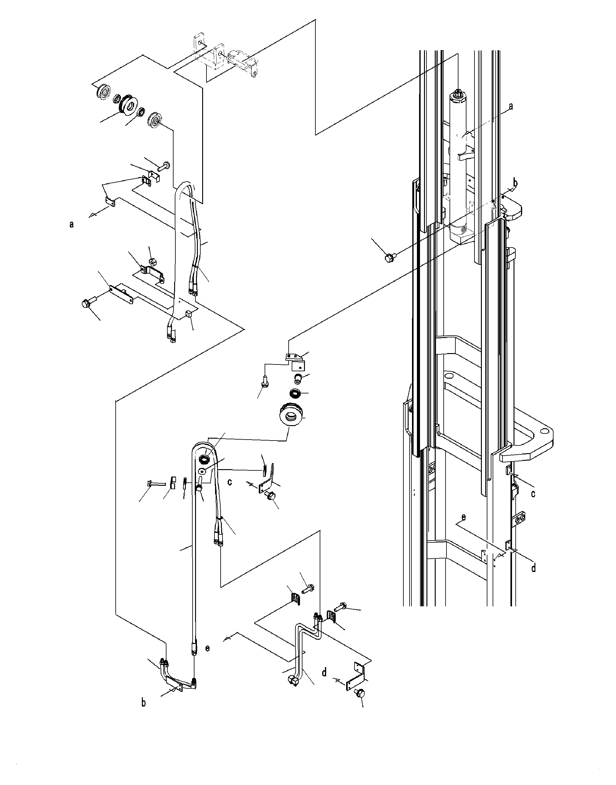 SHAFT 45A-1MG-4150 KOMATSU
