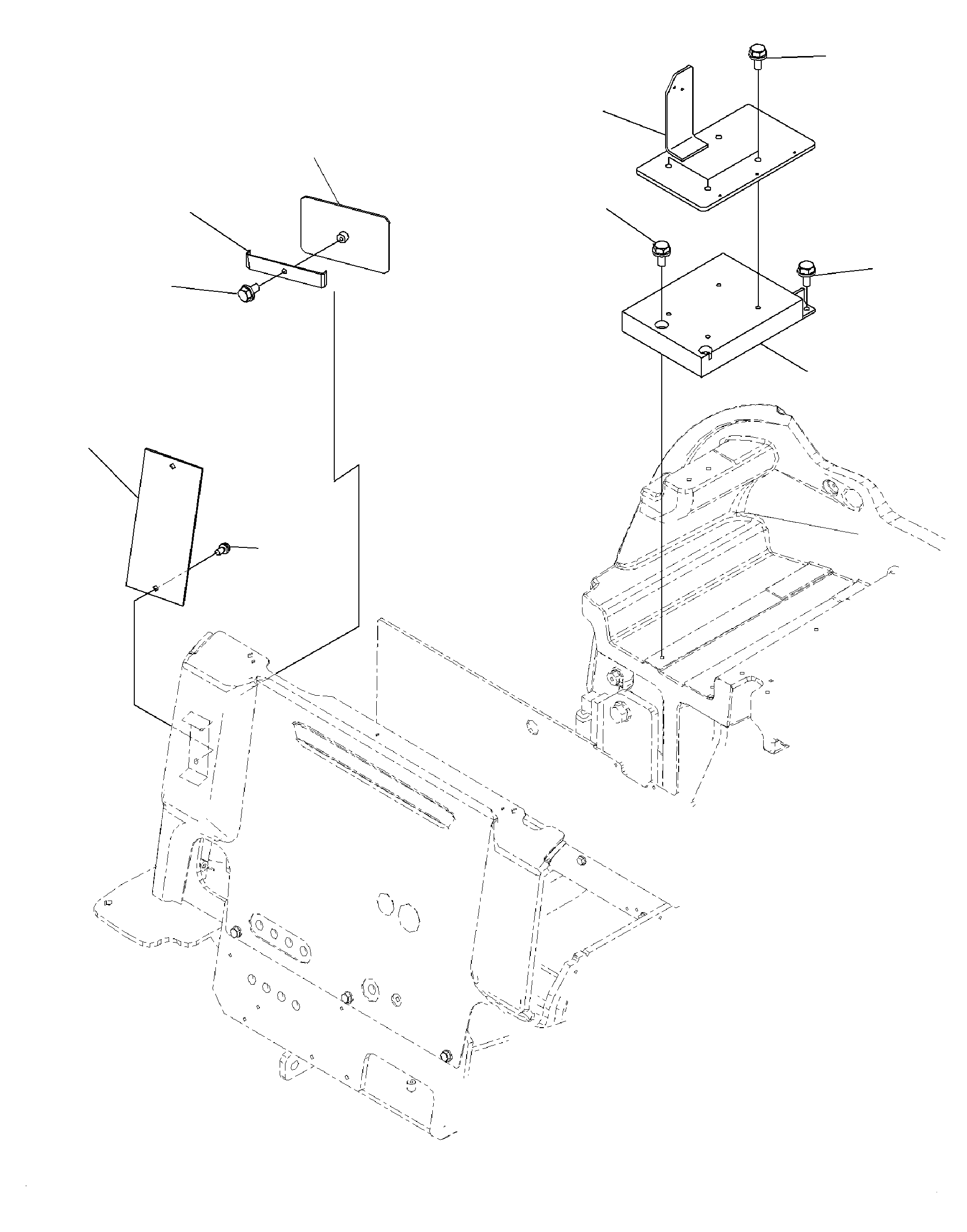 BRACKET 3BA-47-72811SG KOMATSU