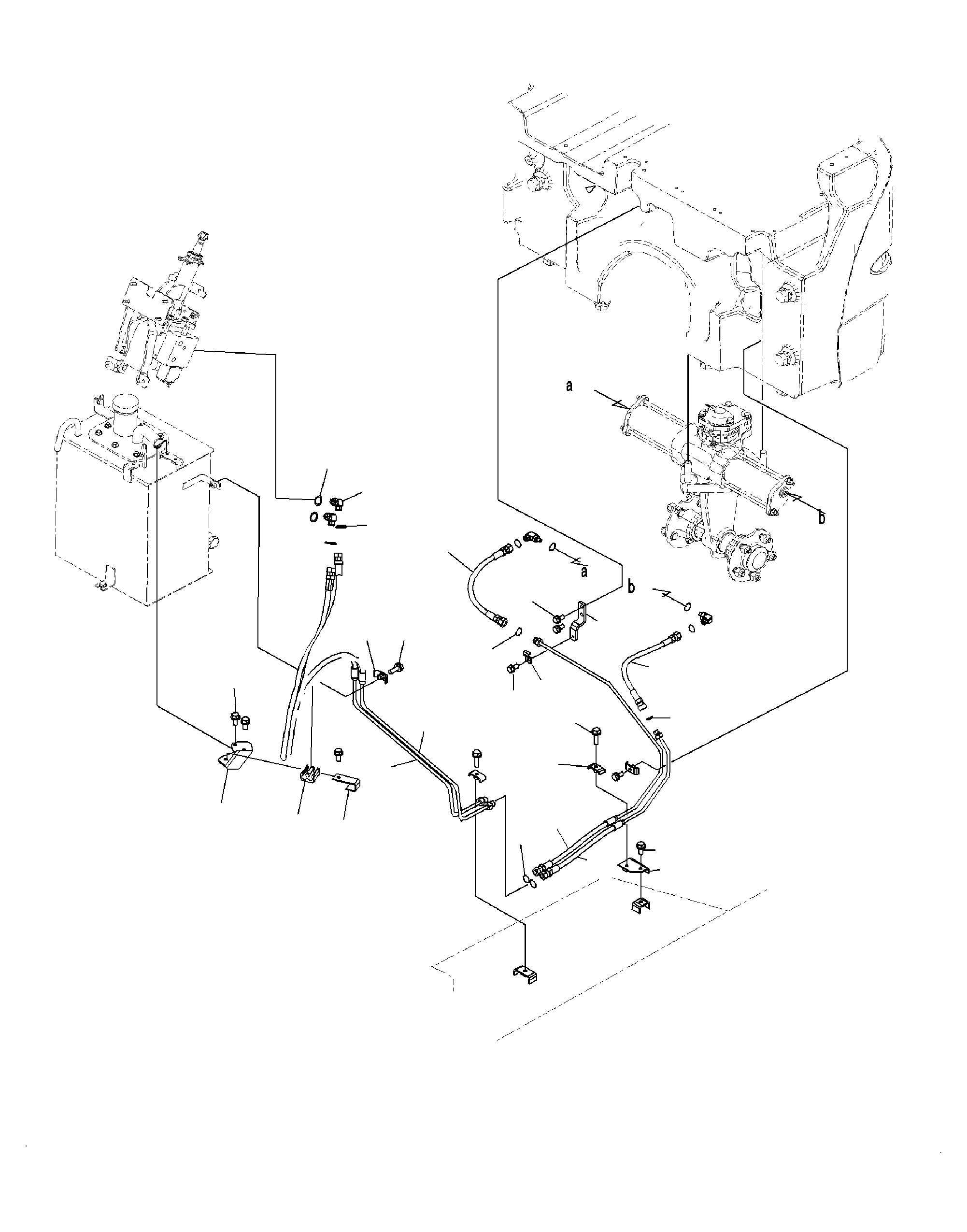 BRACKET 3BA-66-73250 KOMATSU