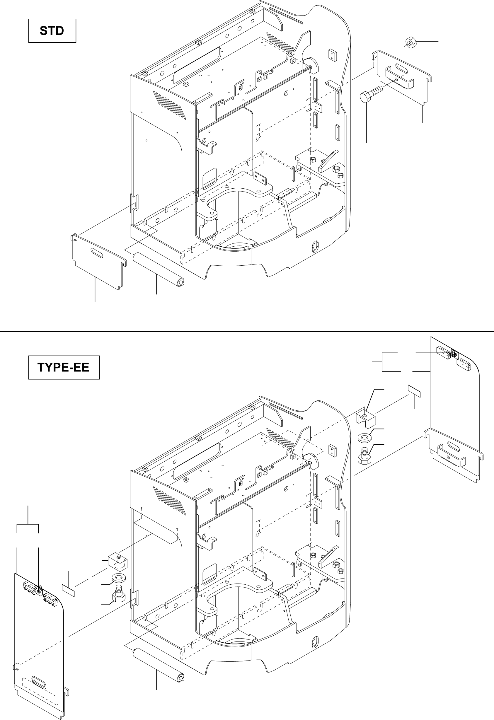 BOLT (EE) NU50003-83090 KOMATSU