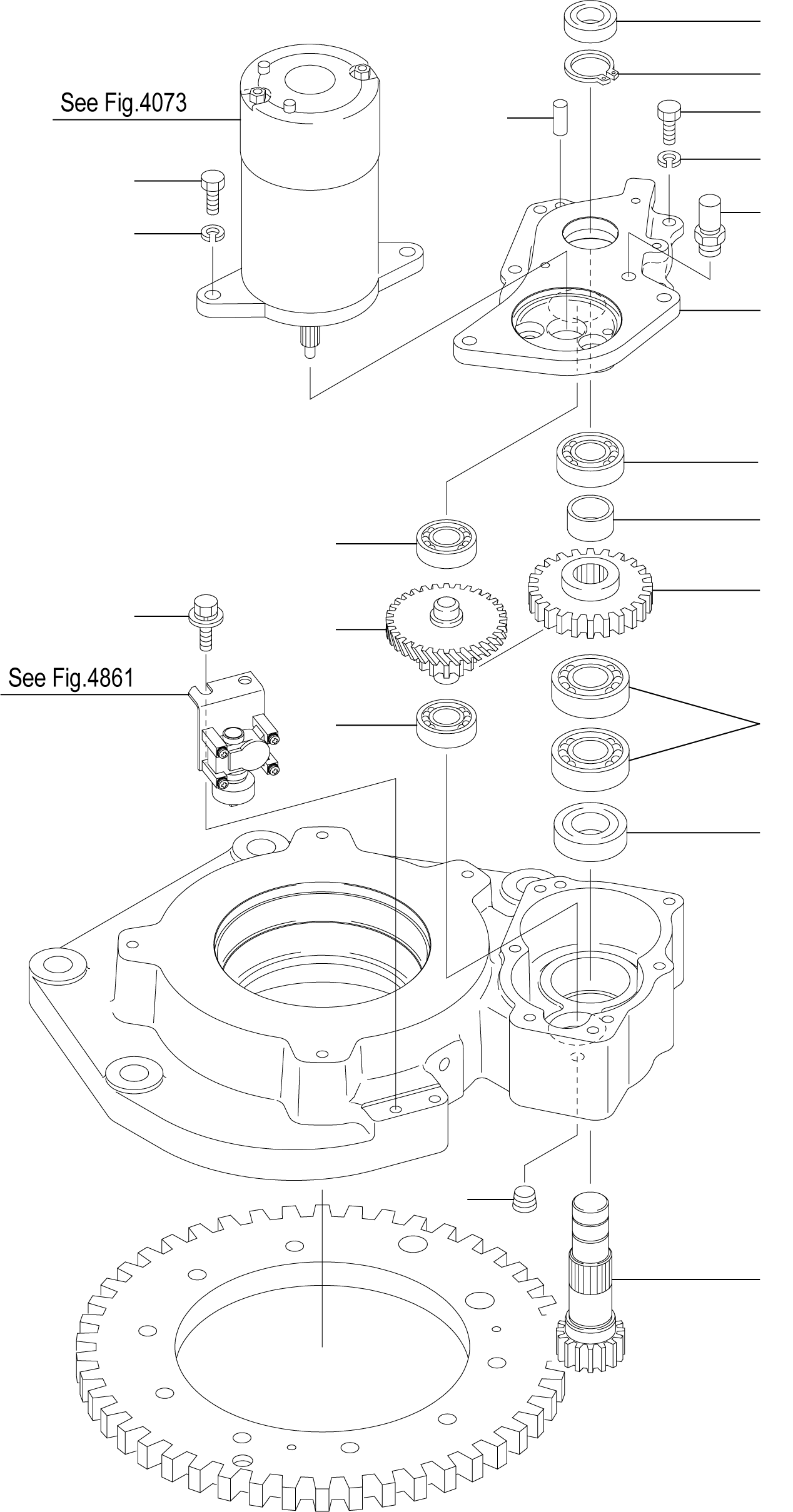 PINION, STEERING NU50005-54820 KOMATSU