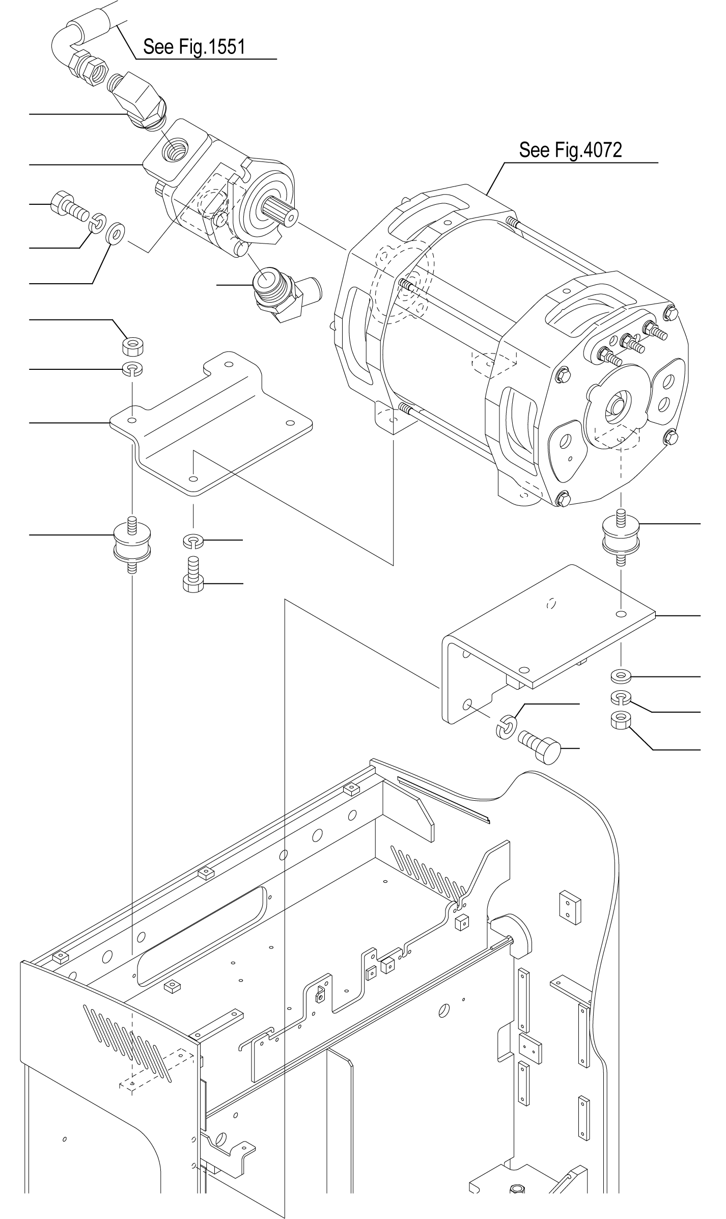 BRACKET, MOTOR NU50005-63531 KOMATSU