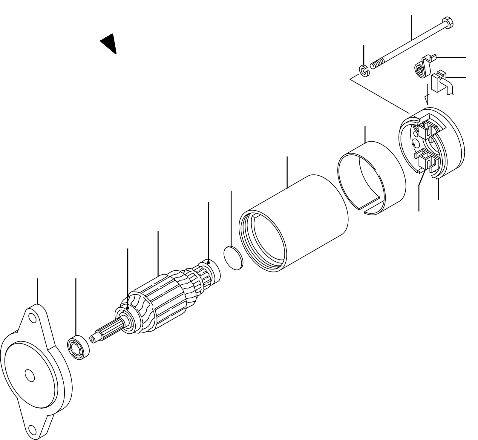 MOTOR ASSY NU70001-07941 KOMATSU