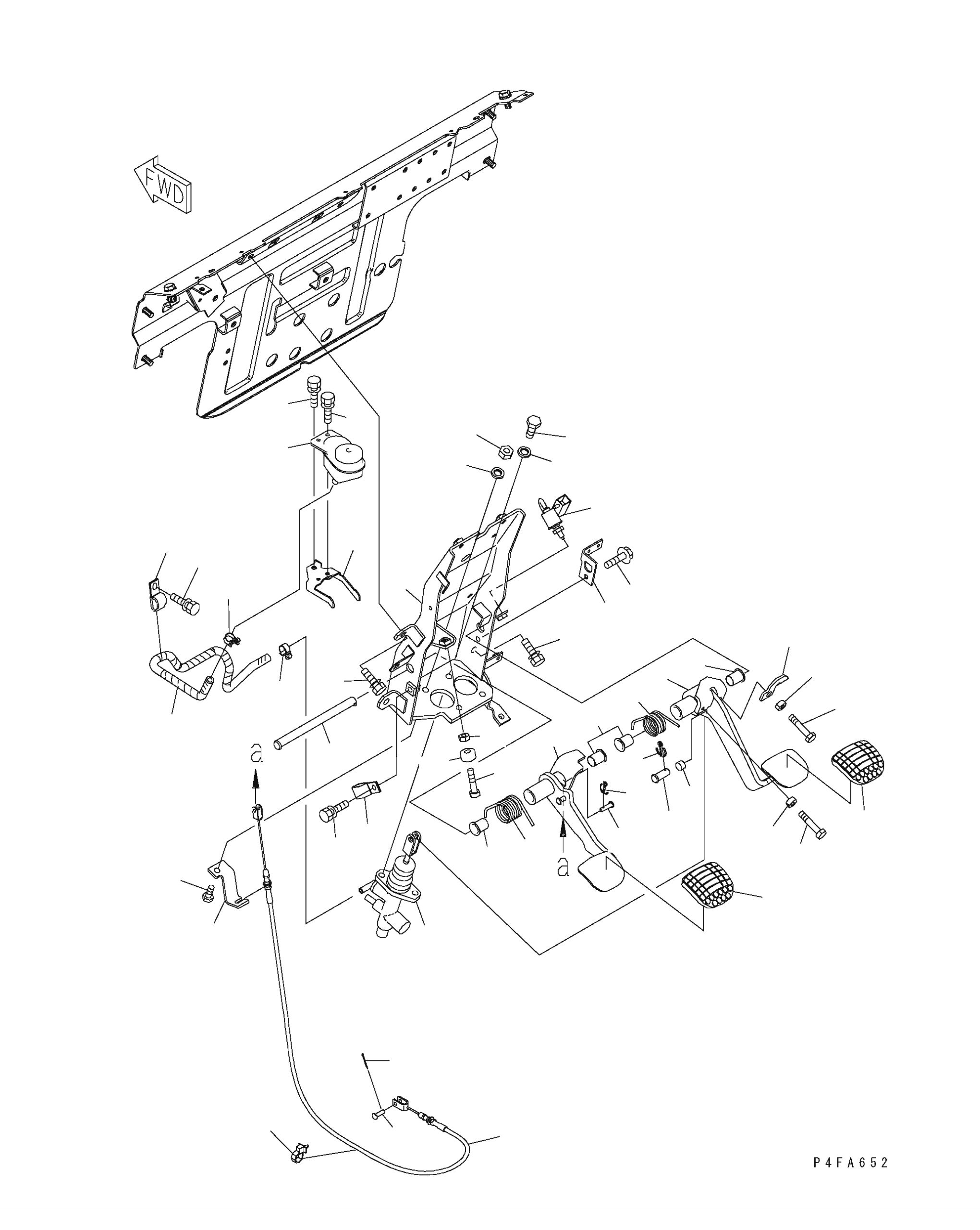 Кабель 3EB-36-61350 KOMATSU