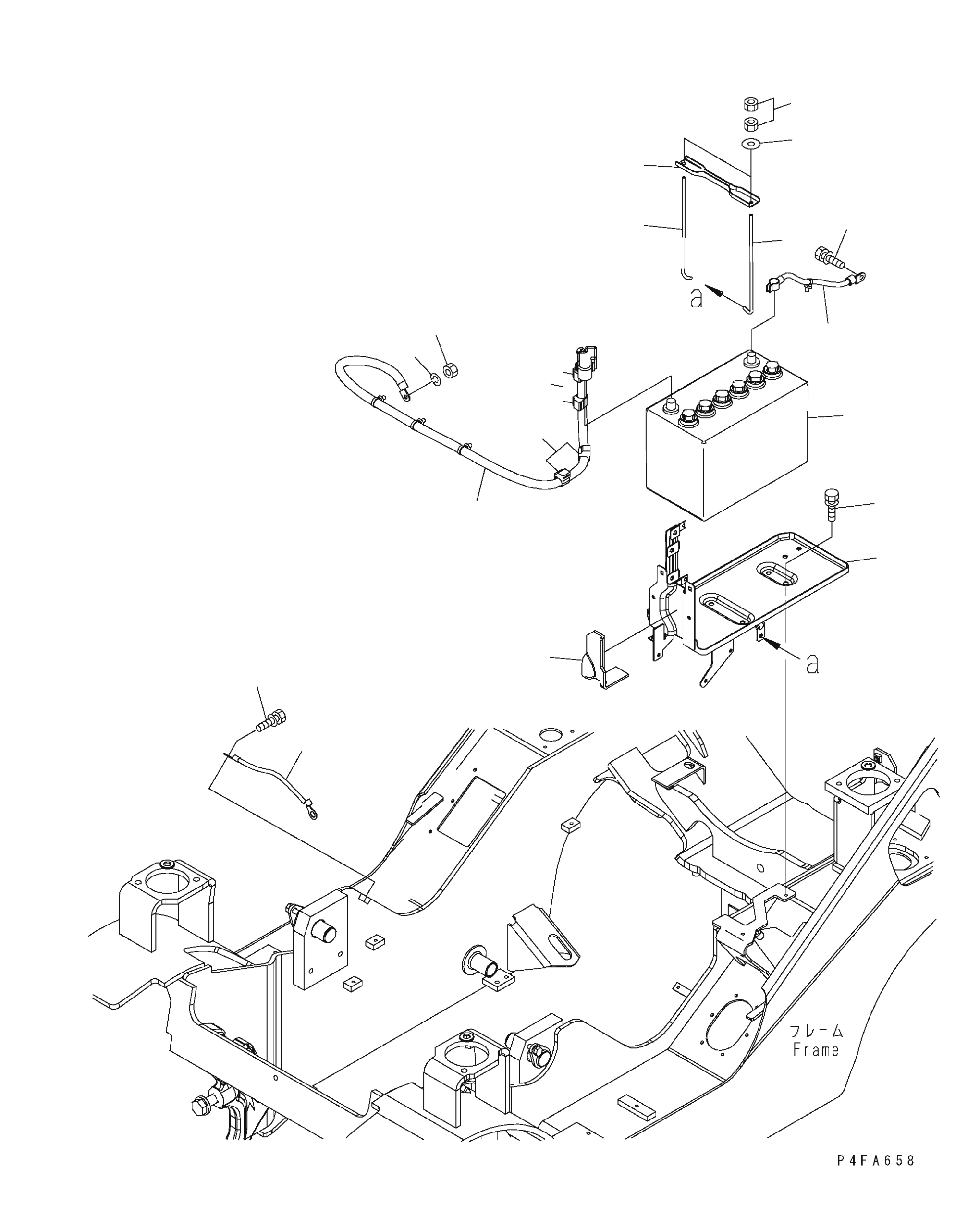 Аккумуляторная батарея 3EB-55-62340 KOMATSU