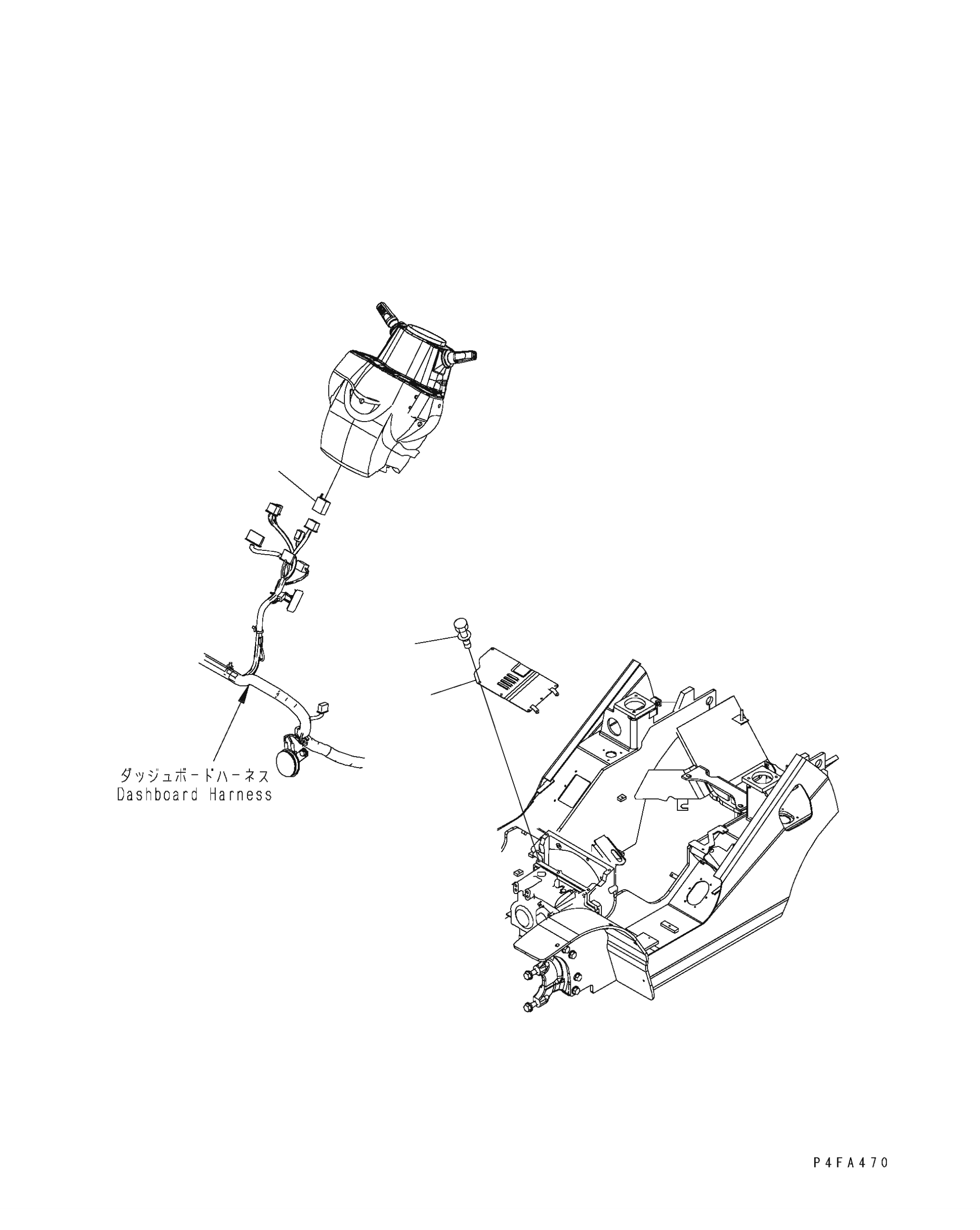 PLUG, JUMPER (CLUTCH) 3EB-55-65170 KOMATSU