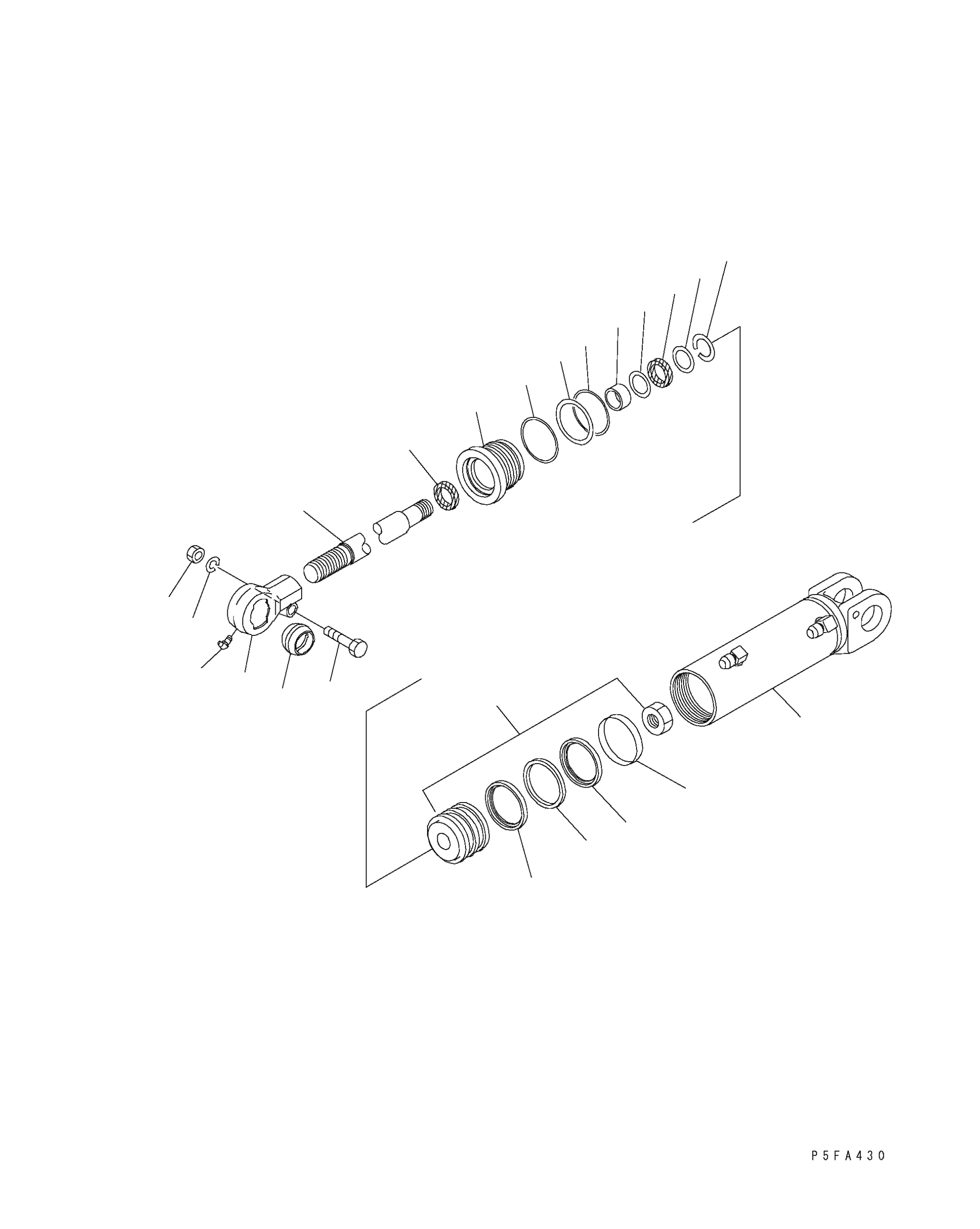 RING, BACK UP (K21) 3EB-64-54750 KOMATSU