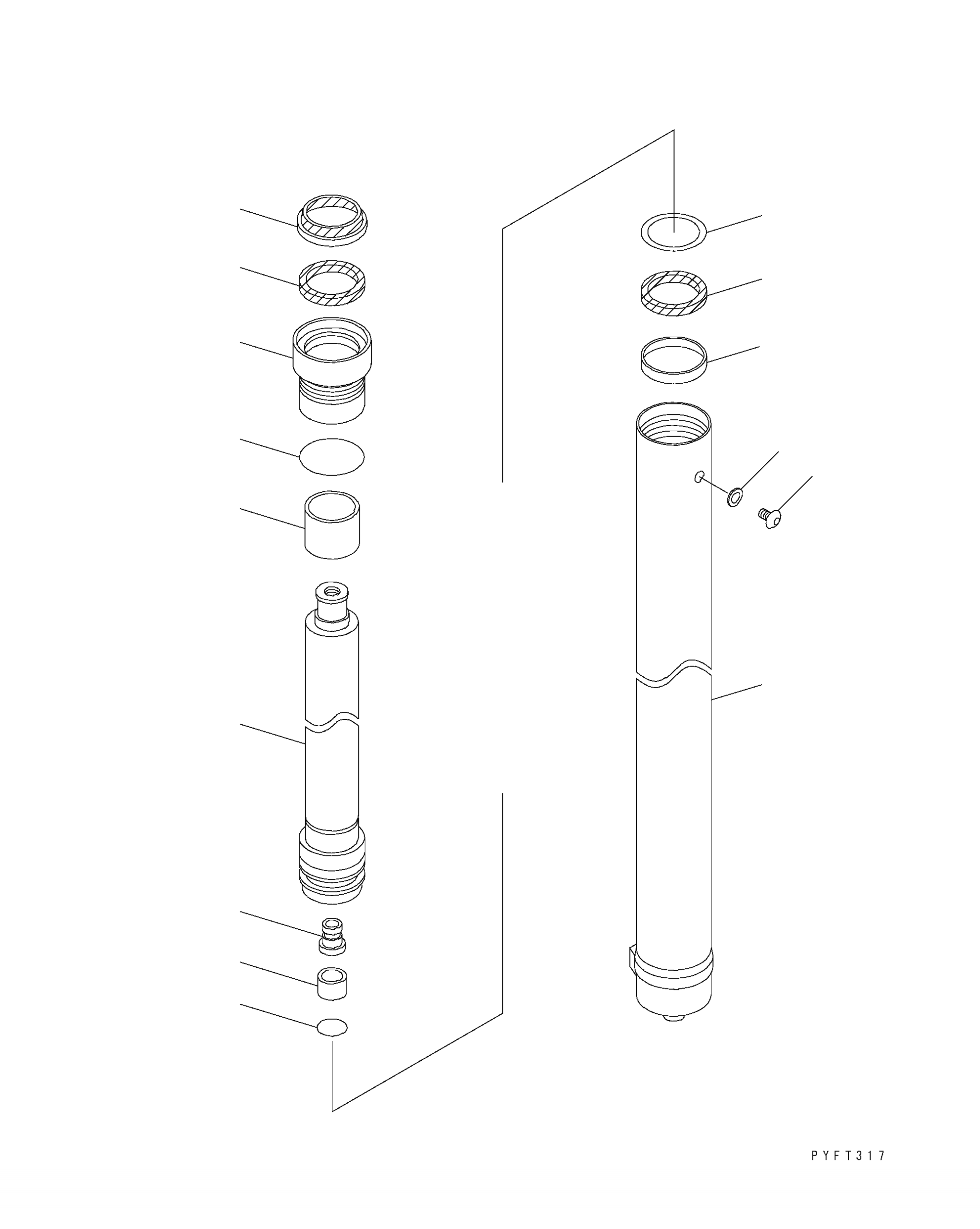 RING, WIPER (K22) 34B-63-13150 KOMATSU