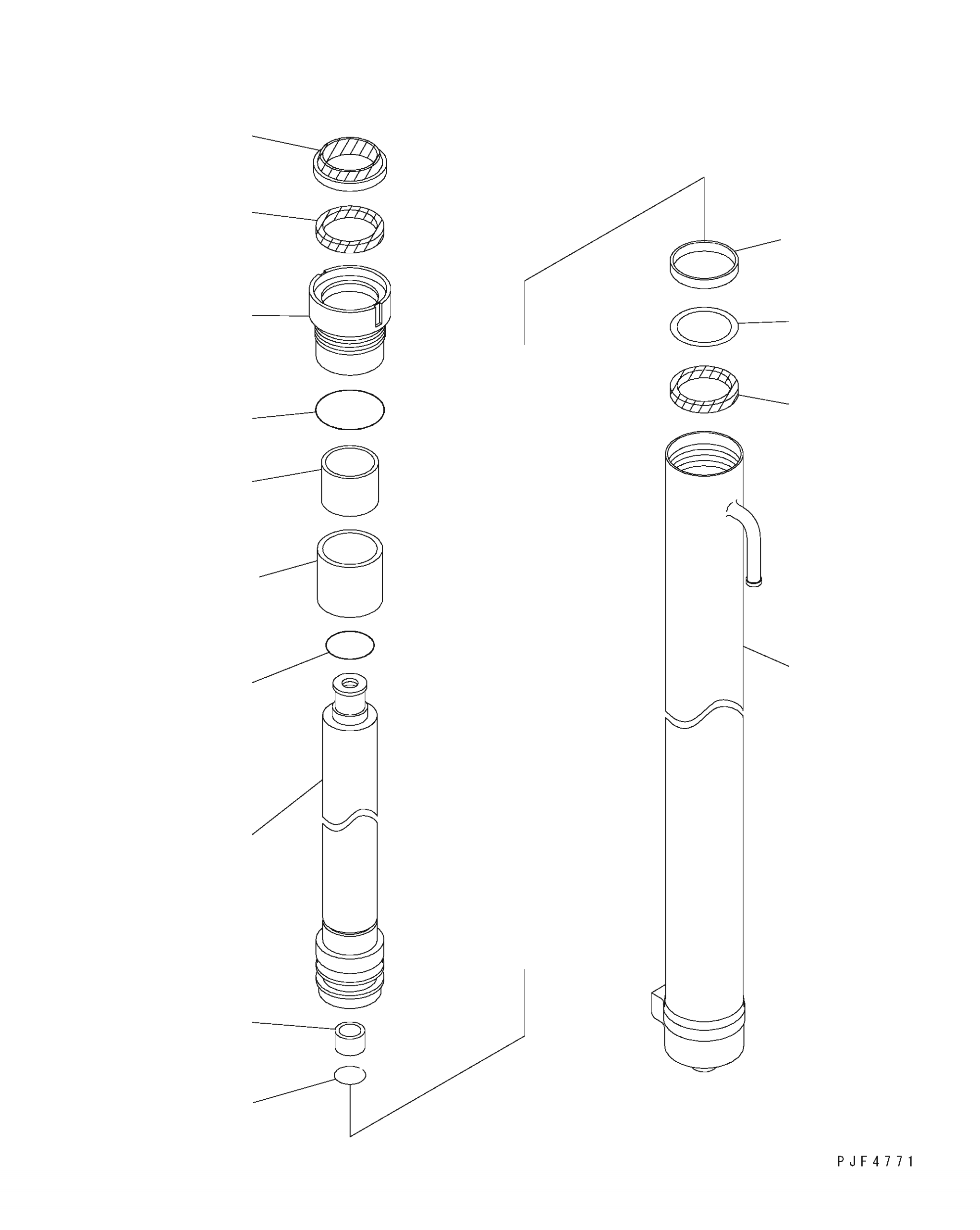 REPAIR KIT, LIFT CYLINDER 30B-63-05030 KOMATSU