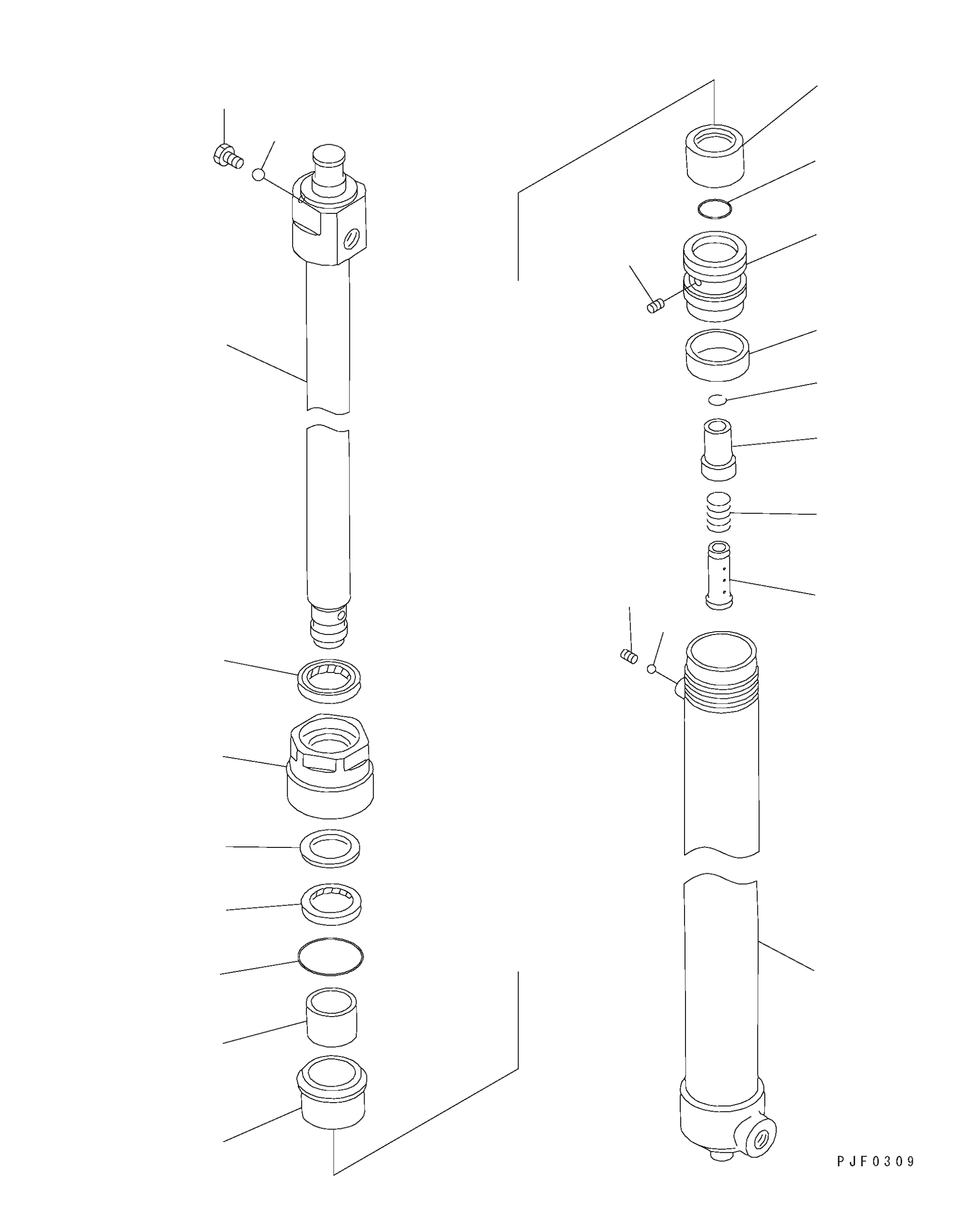 ROD (4.5M) 37B-MAU-2450 KOMATSU