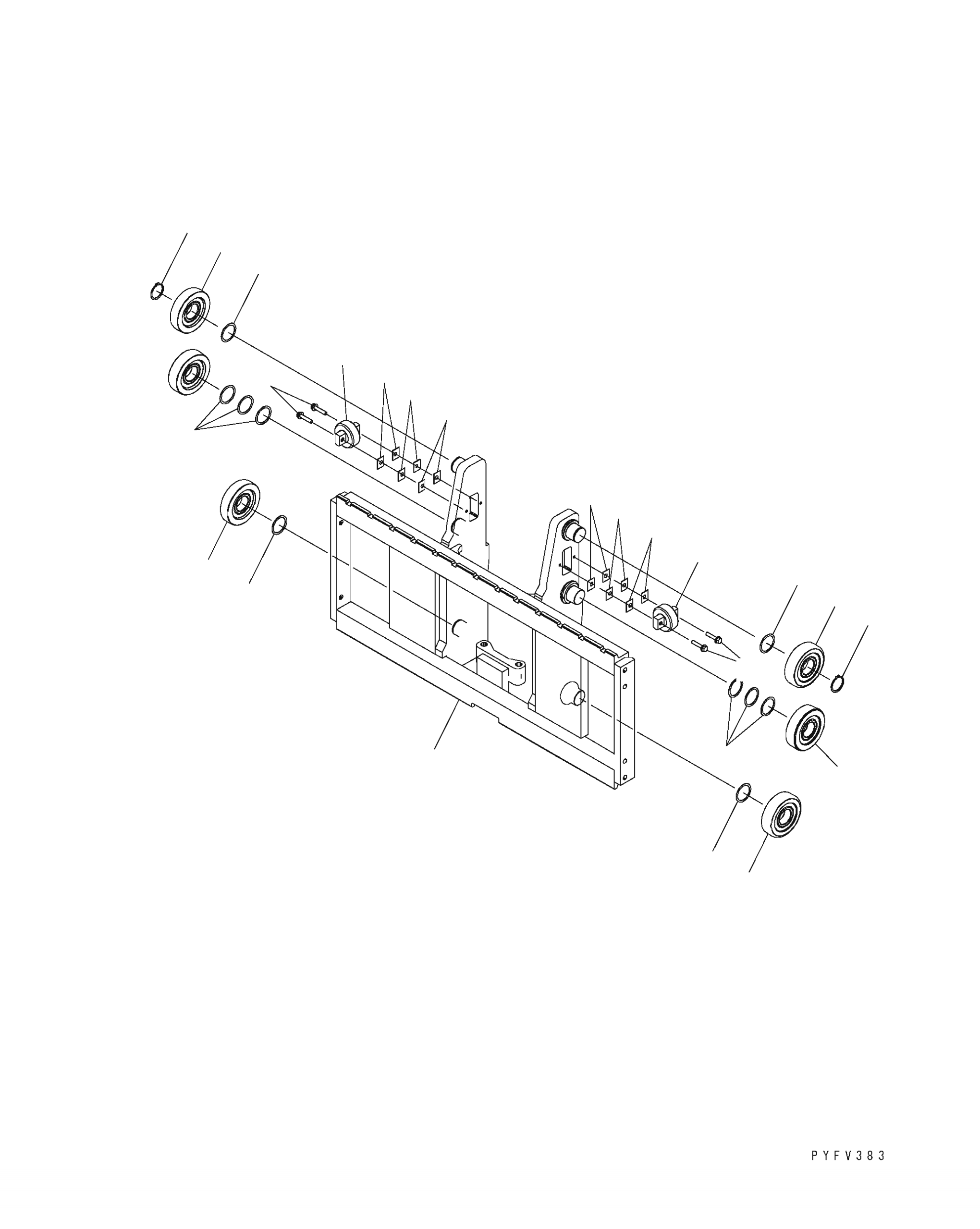 BOARD (W=1020) 37B-TA5-6010UE KOMATSU