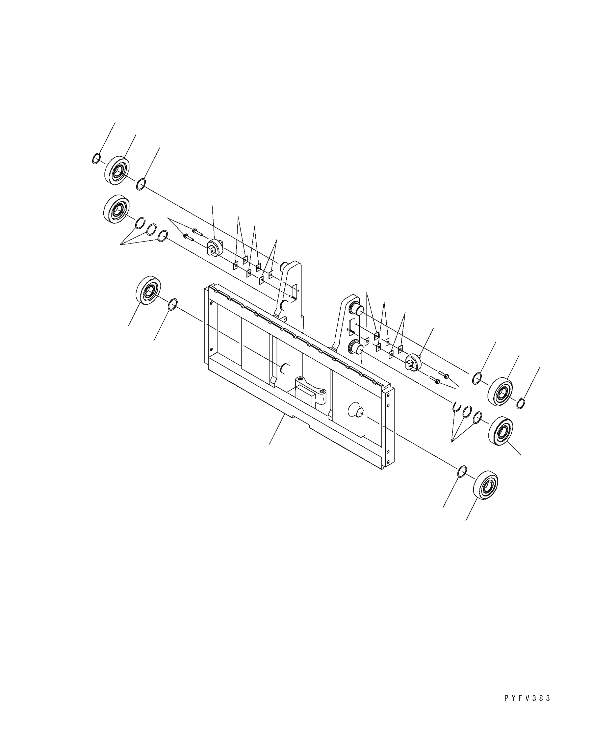 BOARD (W=1020) 37B-MA5-6010UE KOMATSU