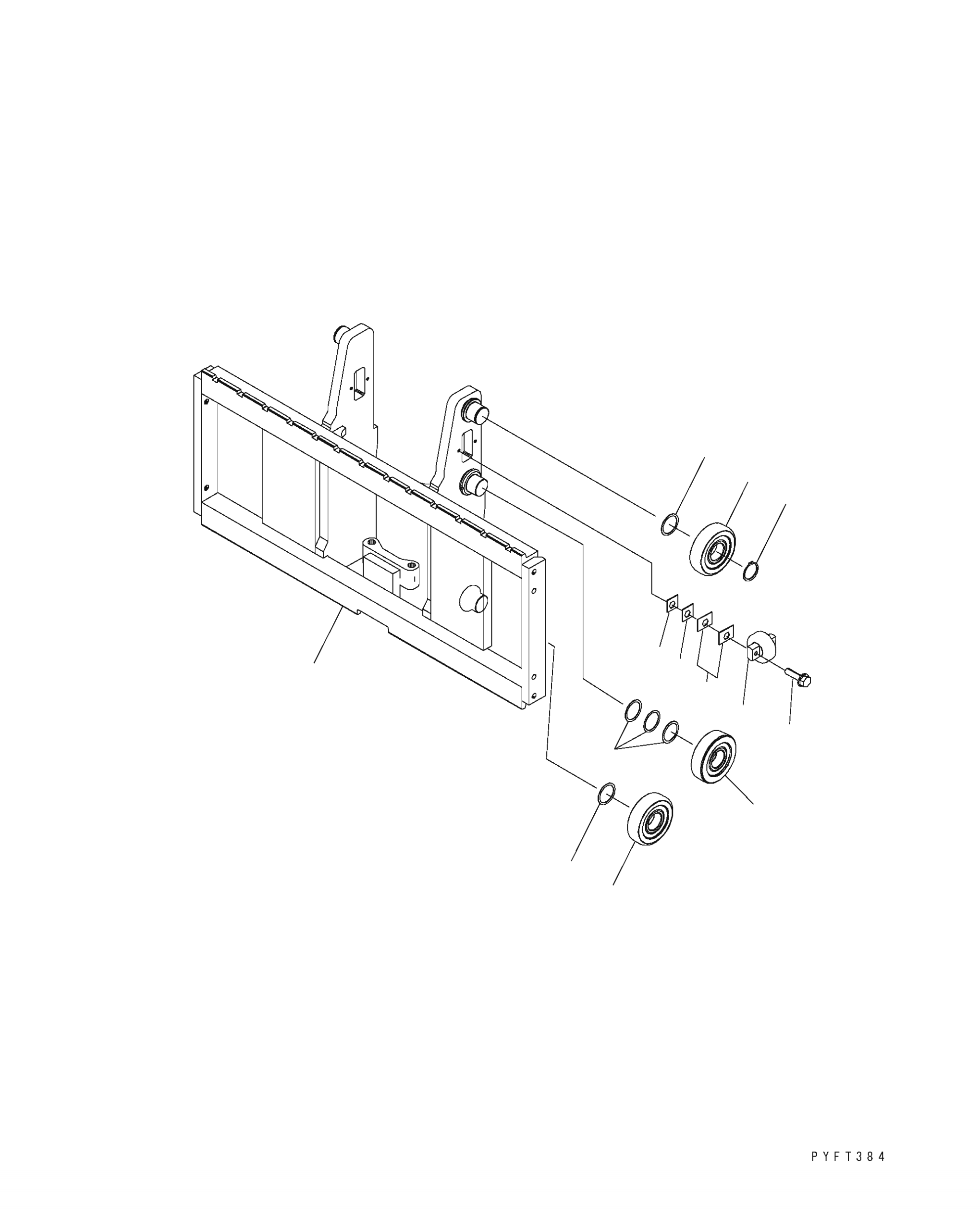 BOARD (W=1060) 37B-MB5-6010UE KOMATSU