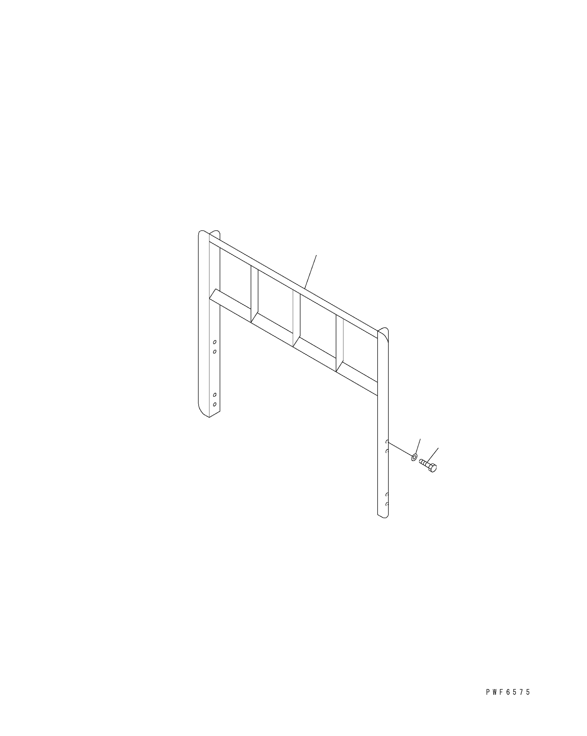 GUARD (W=1060 H=1220) 37B-7B4-6010YK KOMATSU