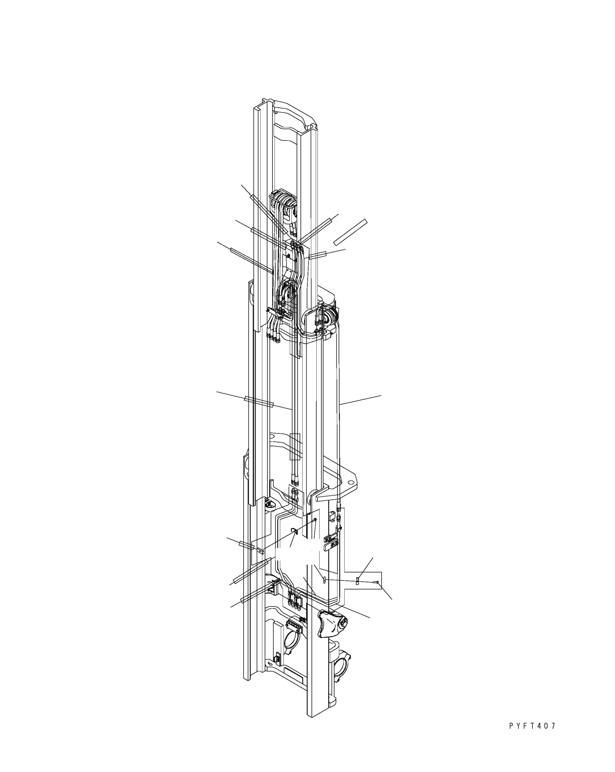 PIPE (4.3-4.7M) 37B-ZEF-8020UE KOMATSU
