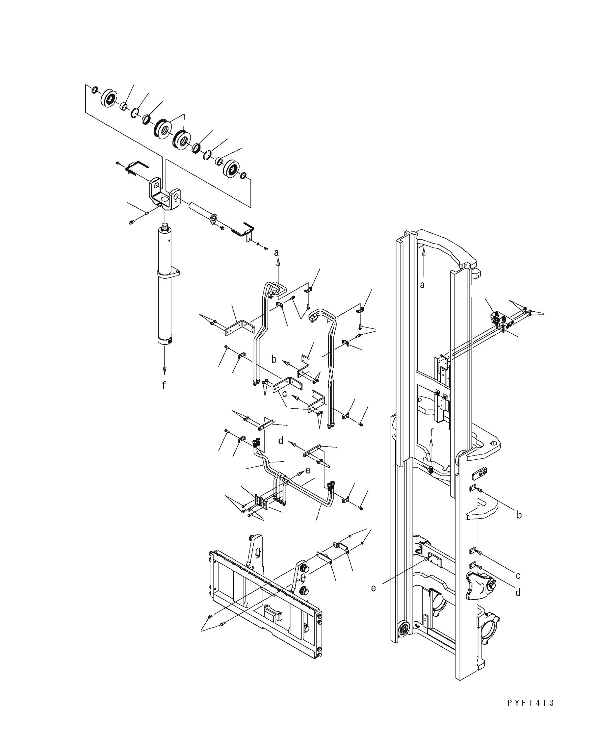 BLOCK (L.H.)(3.0T) 45B-2MM-7110UE KOMATSU