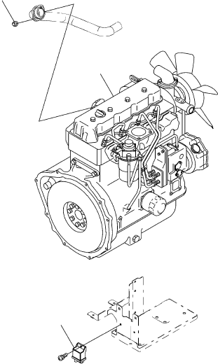 ENGINE, 4D94LE 37B-1DE-6444 KOMATSU