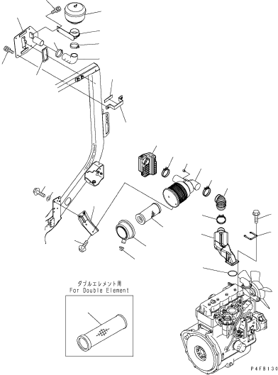 Прокладка 3EB-01-68880 KOMATSU