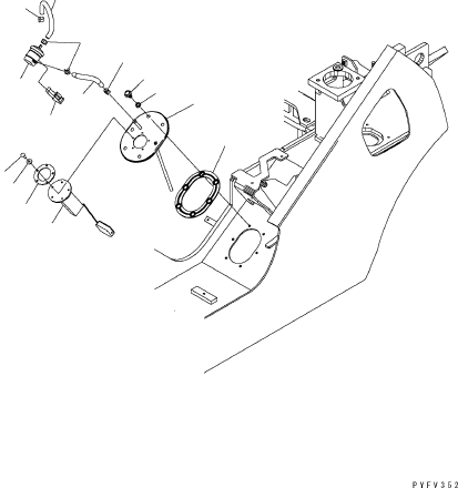 Шланг 37B-1FA-5041 KOMATSU