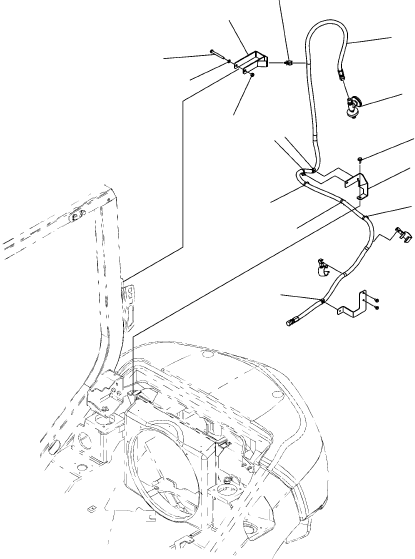 HOSE, (3.5 TON) 37B-1FF-1152 KOMATSU