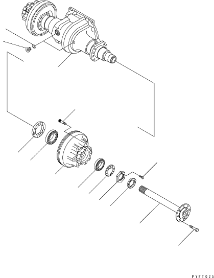 Болт 3EB-21-52381 KOMATSU