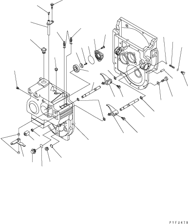 CASE (FISHERY SPEC.) 3EB-14-61110SZ KOMATSU