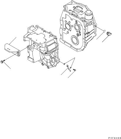 Кронштейн 3EB-20-56130UN KOMATSU