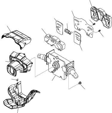 Корпус YZ769260-486 KOMATSU