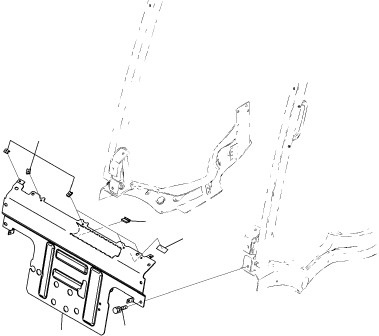 DASH BOARD 3EB-50-66810 KOMATSU