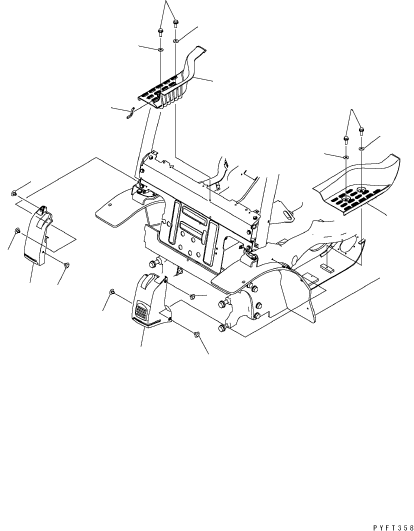Резиновый элемент 3EB-50-47170 KOMATSU