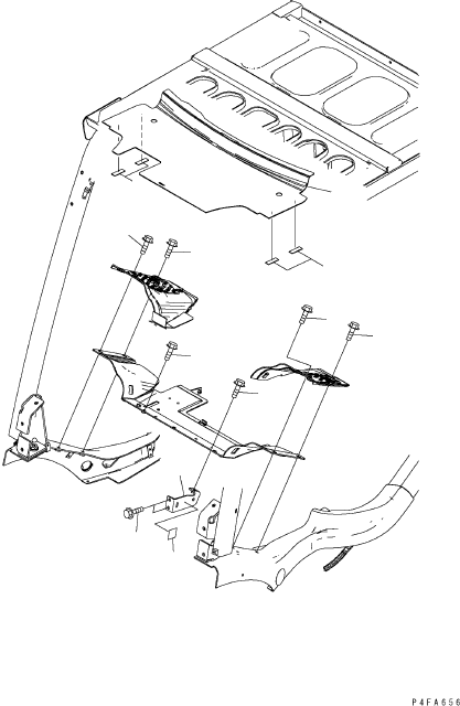BRACKET (FISHERY SPEC.) 3EB-50-51631UN KOMATSU
