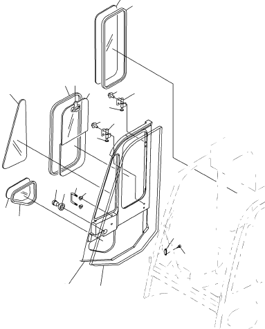 Резиновый элемент YNNKF00266 KOMATSU