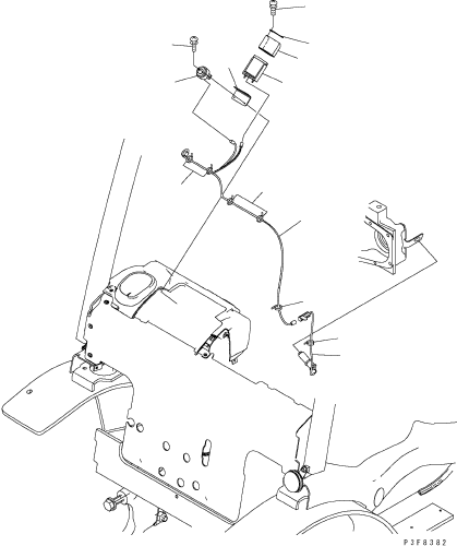 Жгут проводов 3EB-56-56120 KOMATSU
