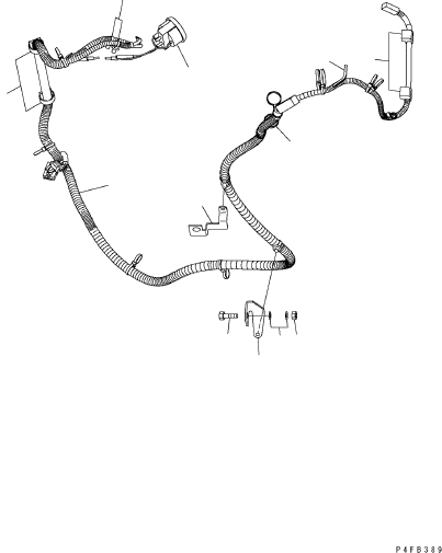 Жгут проводов 3EB-56-66360 KOMATSU