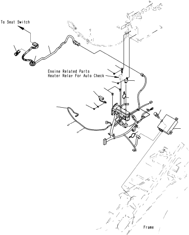 HARNESS, ENGINE 3EB-55-51214 KOMATSU